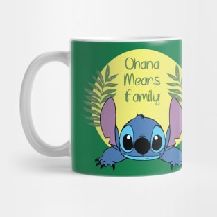 " Ohana Means Family " - Lilo & Stitch Mug